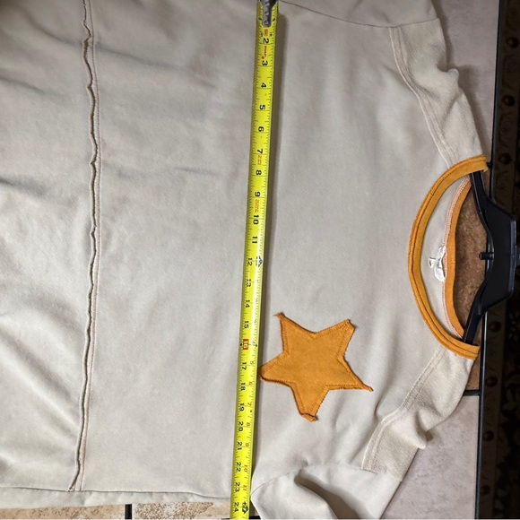 Easel Long Sleeved Knit Pullover L Mineral Wash Sweatshirt Top Boho Festival - Picture 8 of 14